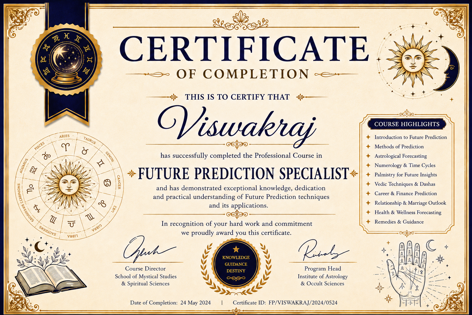Astrology Credential 2